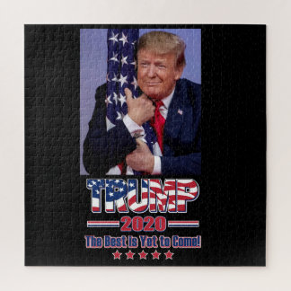 Trump 2020 The Best is Yet to Come Jigsaw Puzzle