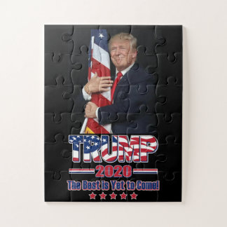 Trump 2020 the Best is Yet To Come Jigsaw Puzzle