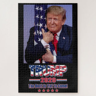 Trump 2020 The Best is Yet to Come Jigsaw Puzzle