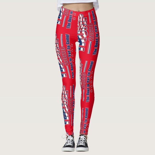 Trump 2020 The Best is Yet To Come Leggings (Front)