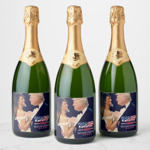 Trump 2020 the Best is Yet To Come Sparkling Wine Label