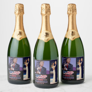 Trump 2020 the Best is Yet to Come Sparkling Wine Label