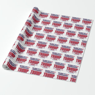 Trump 2020 The Great American Comeback Wrapping Paper