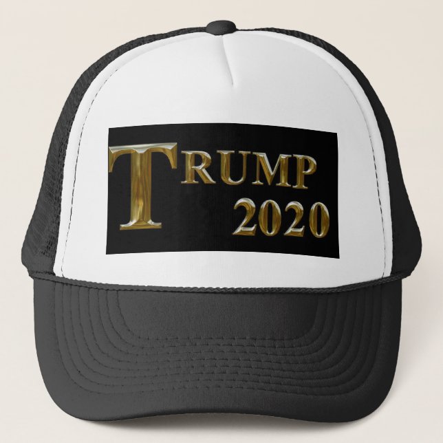 Trump 2020 trucker hat (Front)