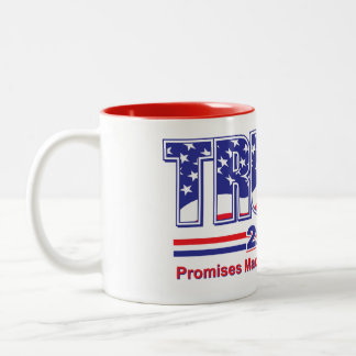 TRUMP 2020 Two-Tone COFFEE MUG