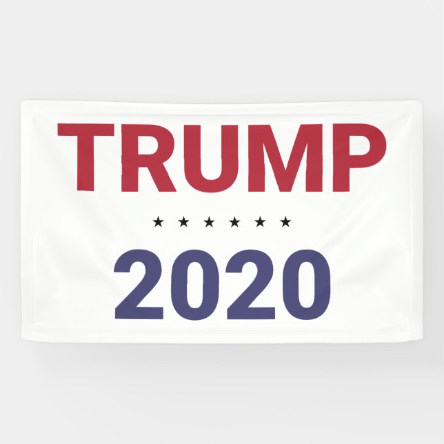 Trump 2020 (US Election) Banner (Horizontal)