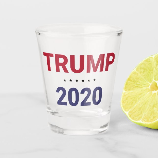 Trump 2020 (US Election) Shot Glass (Front)