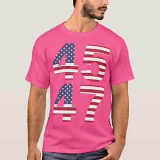 Trump 2024 45 47 Republican Men Women Gift T-Shirt