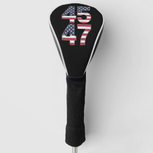 Trump 2024 45 47 Vintage Golf Head Cover