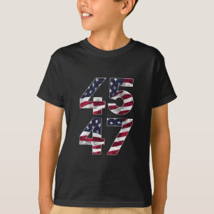 Trump 2024 45 47 Vintage USA T-Shirt