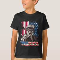 Trump 2024 4th Of July Patriotic American Flag Mer