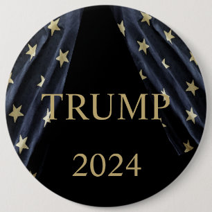 TRUMP 2024 6 CM ROUND BADGE