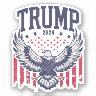 Trump 2024 America Bald Eagle Pro Trump