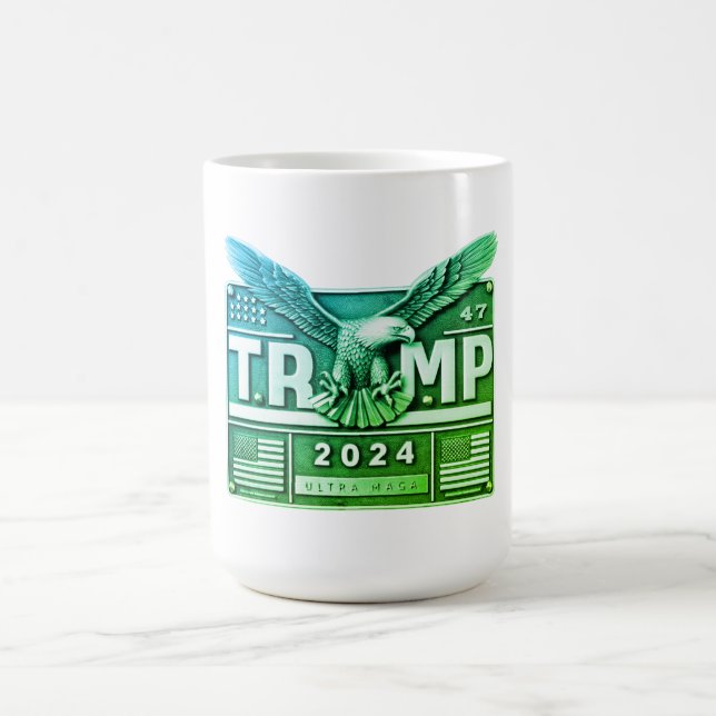 TRUMP 2024 Bald Eagle Coffee Mug (Center)