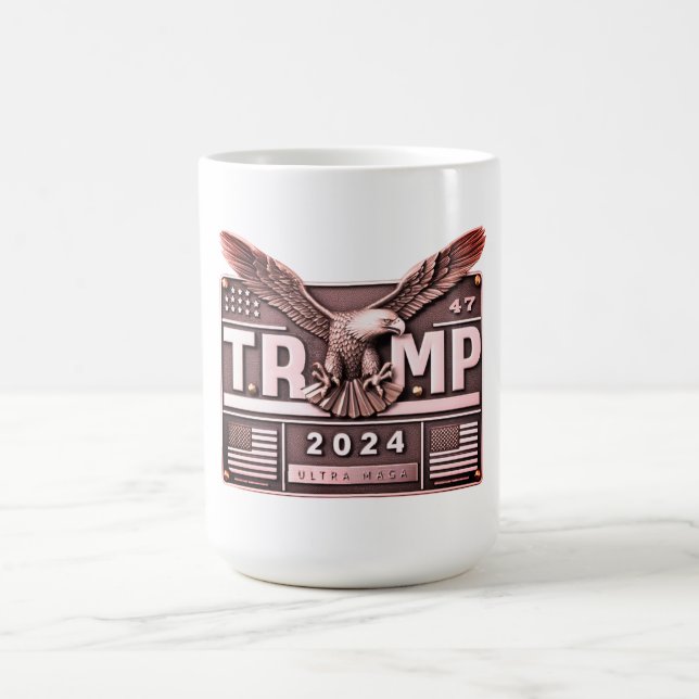 TRUMP 2024 Bald Eagle Coffee Mug (Center)
