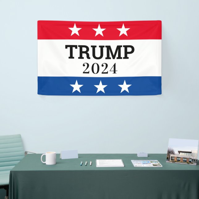Trump 2024  banner (Tradeshow)