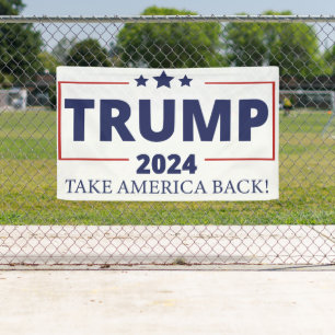 Trump 2024 banner