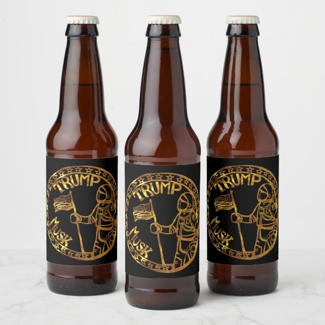 TRUMP 2024 BEER BOTTLE LABEL (Bottles)