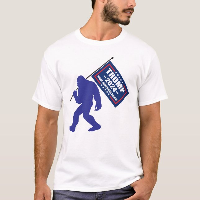Trump 2024 Bigfoot T-Shirt (Front)