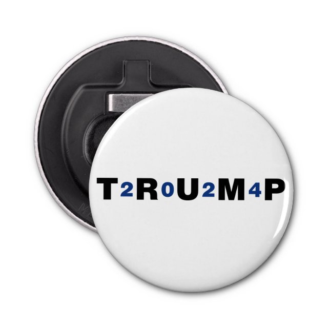 Trump 2024 Blue Bottle Opener (Front)