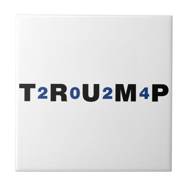 Trump 2024 Blue Tile (Front)