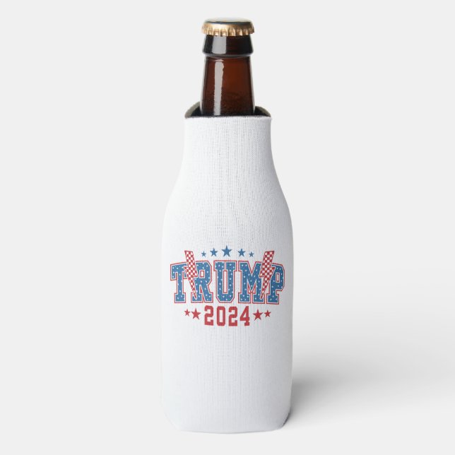 Trump 2024 bottle cooler (Bottle Front)