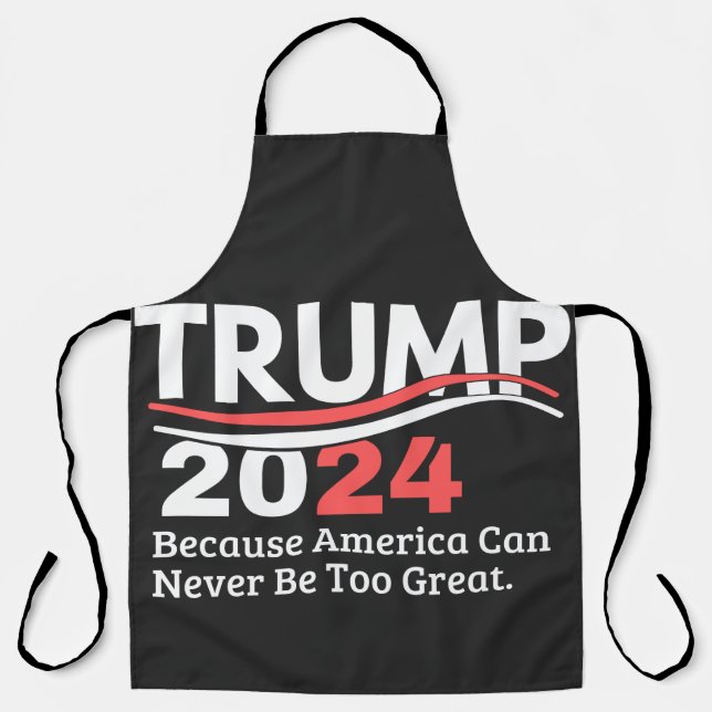 trump 2024 bumper apron (Front)