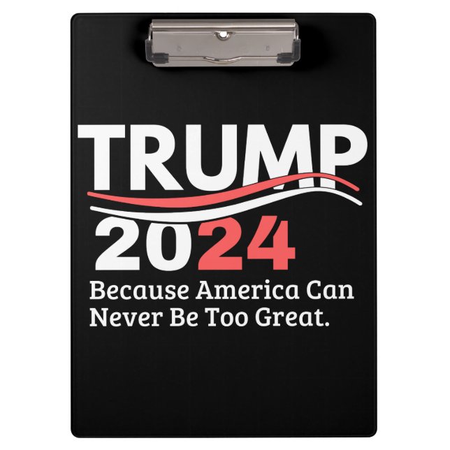 trump 2024 bumper clipboard (Front)