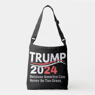 trump 2024 bumper crossbody bag