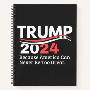 trump 2024 bumper notebook
