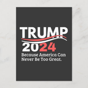 trump 2024 bumper postcard