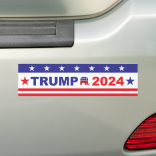 TRUMP 2024 BUMPER STICKER