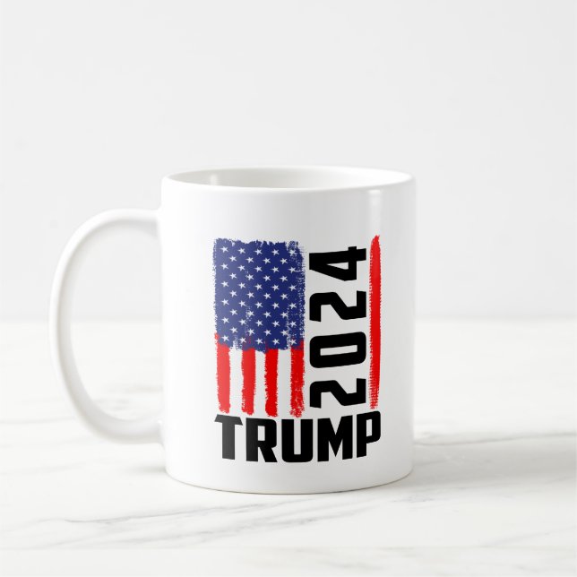 Trump 2024 Campaign Mug (Left)