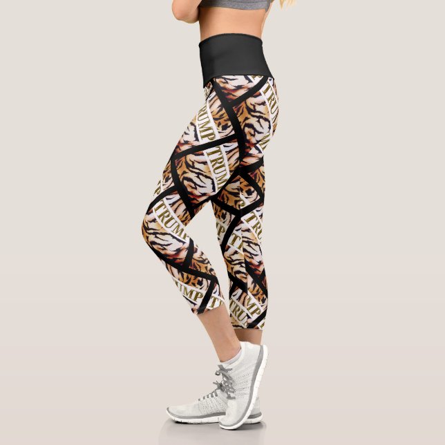 TRUMP 2024  CAPRI LEGGINGS (Left)