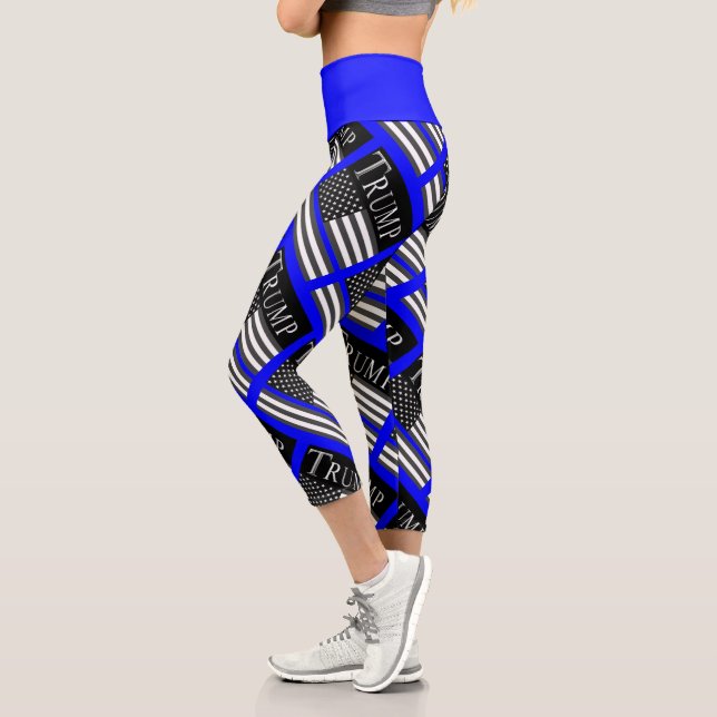 TRUMP 2024 CAPRI LEGGINGS (Left)