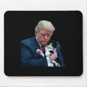 Trump 2024 Cat Mega Funny Trump Cat Mouse Mat