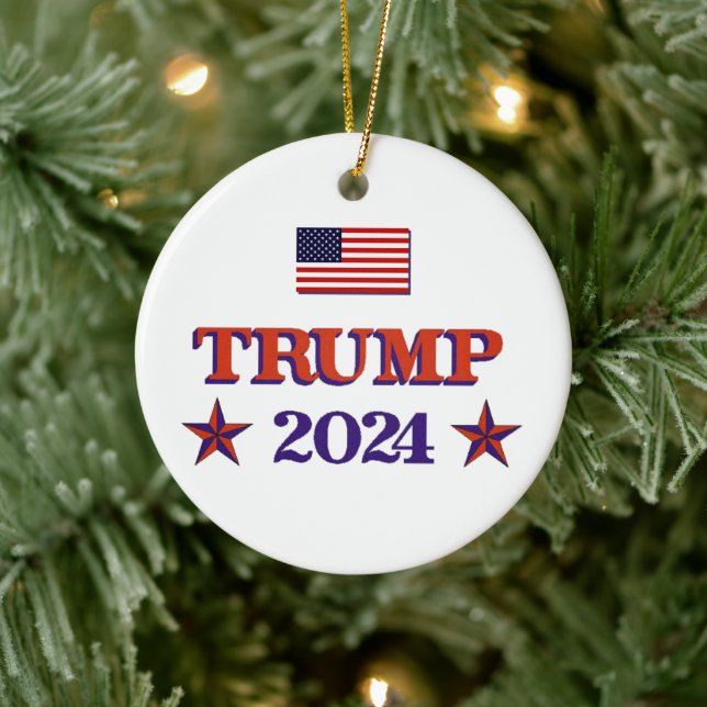 Trump 2024 ceramic tree decoration (Tree)