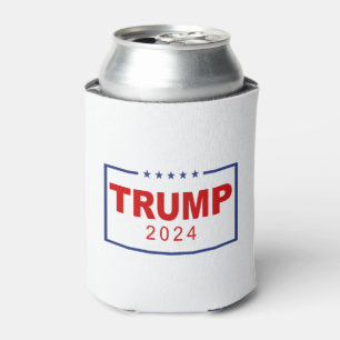 Trump 2024 Classic Rectangle Logo Can Cooler