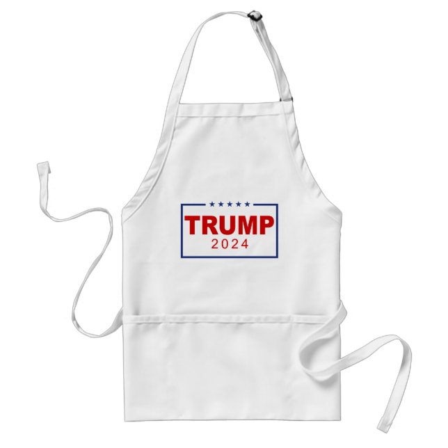 Trump 2024 Classic Rectangle Logo Standard Apron (Front)