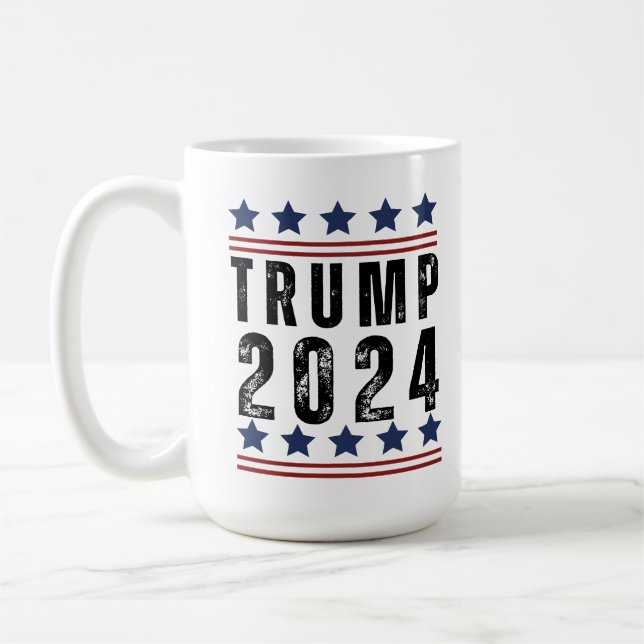 Trump  2024 coffee mug (Left)