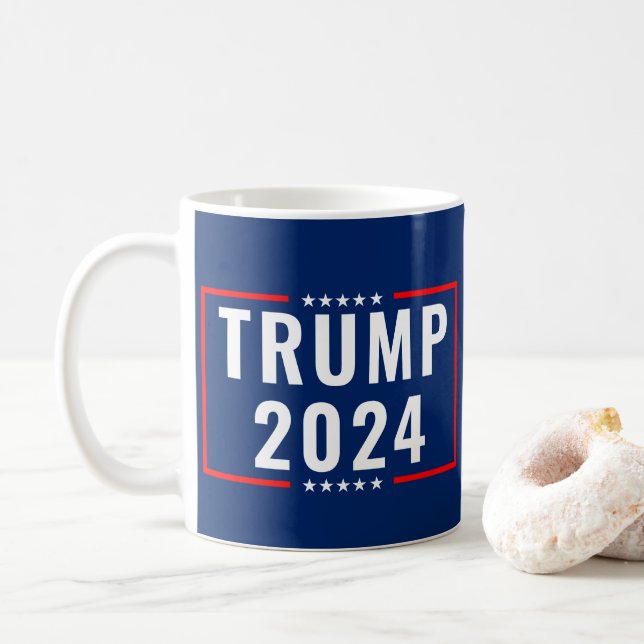 Trump  2024 coffee mug (With Donut)