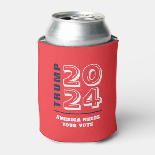 Trump 2024 Conservative Republican Election Rally Can Cooler