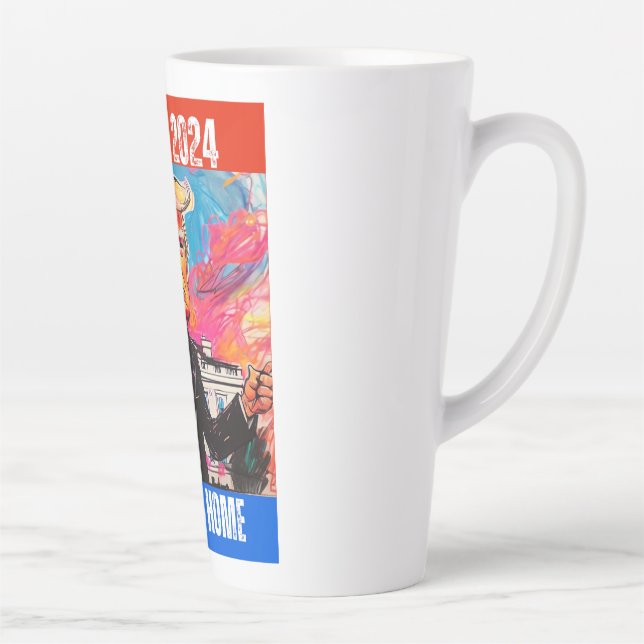 TRUMP 2024 DADDY'S HOME LATTE MUG (Right)