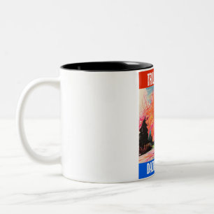 TRUMP 2024  DADDY'S HOME Two-Tone COFFEE MUG