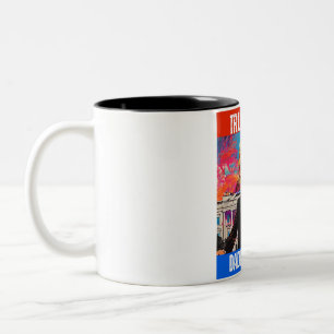 TRUMP 2024 DADDY'S HOME Two-Tone COFFEE MUG