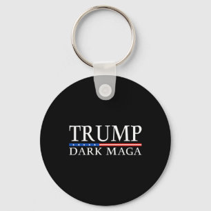 Trump 2024 Dark Mega President Donald Trump  Key Ring