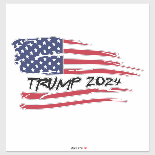 Trump 2024 Decal (Sheet)