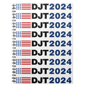 Trump 2024 DJT Notebook