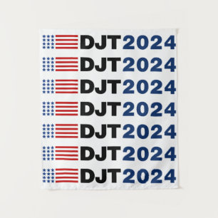 Trump 2024 DJT Tapestry