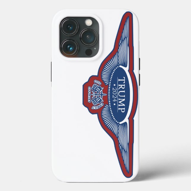 TRUMP 2024 EAGLE WINGS Case-Mate iPhone CASE (Back)